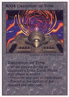 Cessation of Time