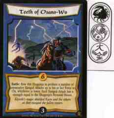 Teeth of Osano-Wo Foil