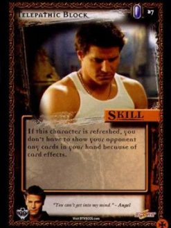 Telepathic Block (Foil) (Unlimited)