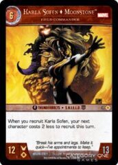 Karla Sofen  Moonstone, Field Commander - Foil