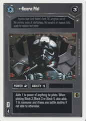 Reserve Pilot [White Border]