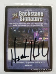 Backstage Signature - Hardcore Holly