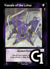 Vassals of the Lotus, Ancient Hoods