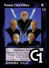 Poison Clan Killers, Mercenary Assassins