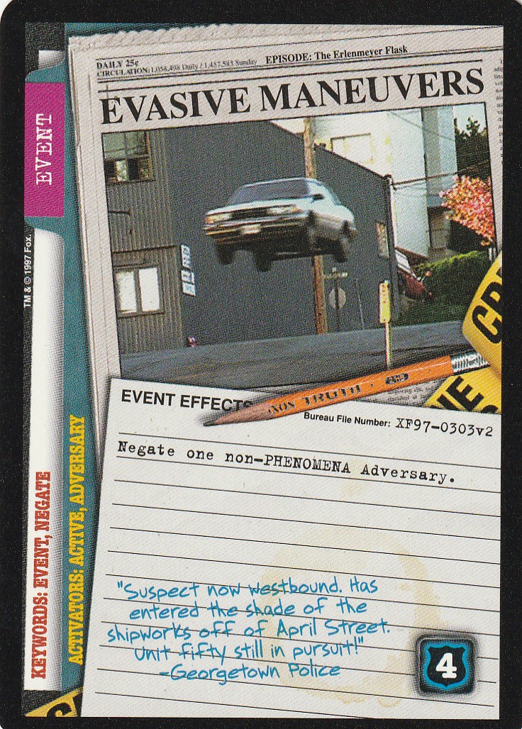 Evasive Maneuvers