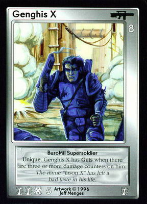 Genghis X, BuroMil Supersoldier