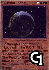 Bosheegh Minor Planet