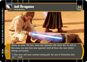 Jedi Arrogance - Foil