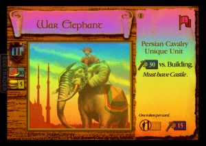 War Elephant - Foil