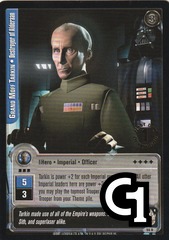 Grand Moff Tarkin - Destroyer of Alderaan (R) - 1st Day Stamped