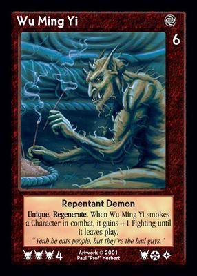 Wu Ming Yi, Repentant Demon