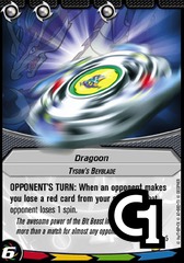 Dragoon, Tyson's Beyblade - Foil