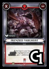 Frenzied Vargheist - Foil