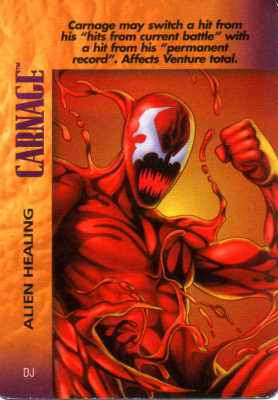 Carnage Alien Healing