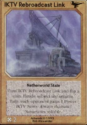 IKTV Rebroadcast Link, Netherworld State