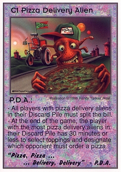 Pizza Delivery Alien (Pizza)