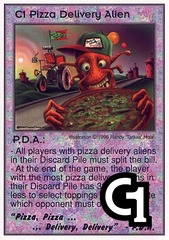 Pizza Delivery Alien (Pizza)