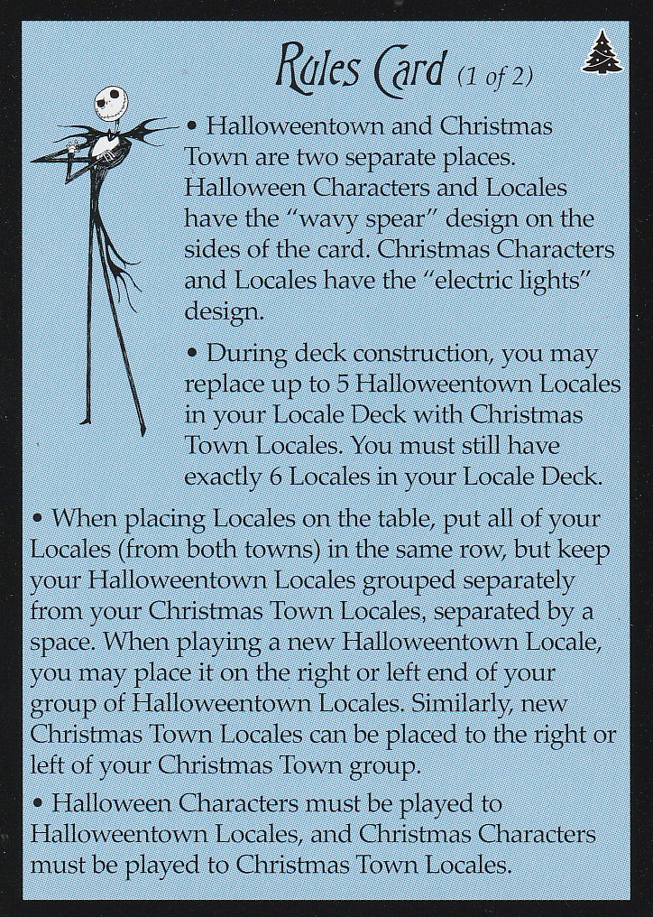Rules Card 1