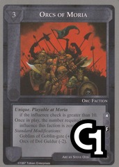 Orcs of Moria [Reprint] - LE085