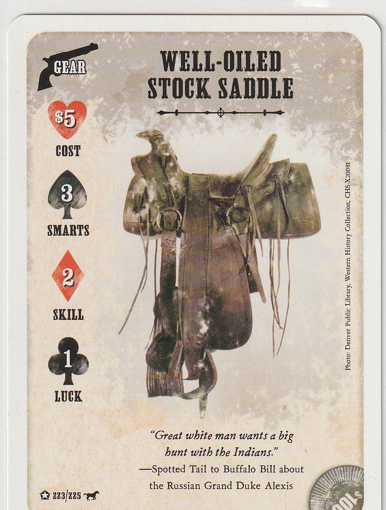 Well-Oiled Stock Saddle