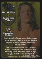 The Game (Triple H) Superstar Card (SS3)