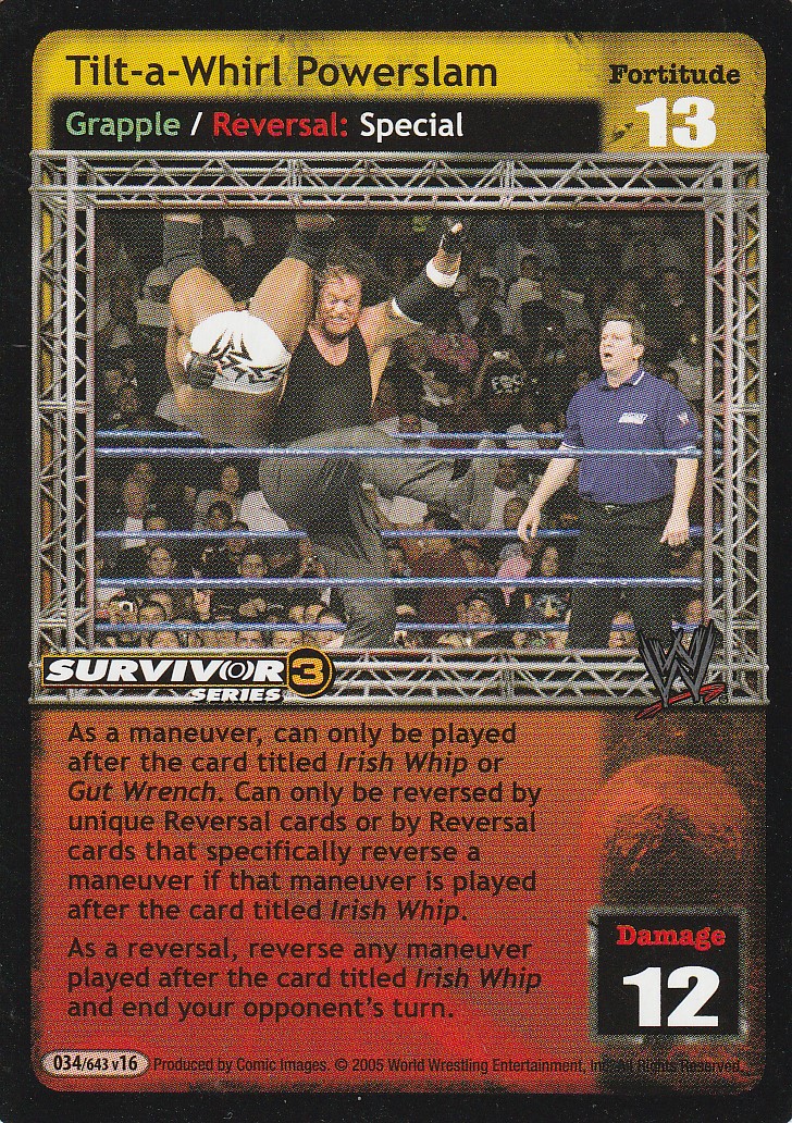Tilt-a-Whirl Powerslam (SS3)