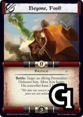 Begone, Fool!