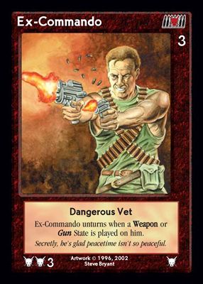 Ex-Commando, Dangerous Vet