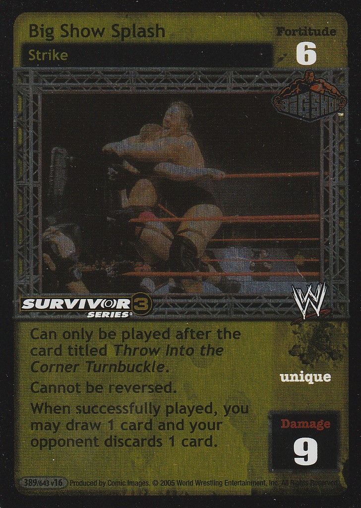 Big Show Splash (SS3)