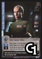 Grand Moff Tarkin - Destroyer of Alderaan (L) [CardCon] - 1st Day Stamped