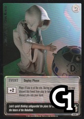 Help Me, Obi-Wan Kenobi (R) - Silver Stamped