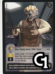 Zuckuss - Gand Findsman (R) - Silver Stamped