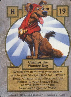 Champs, the Wonder Dog