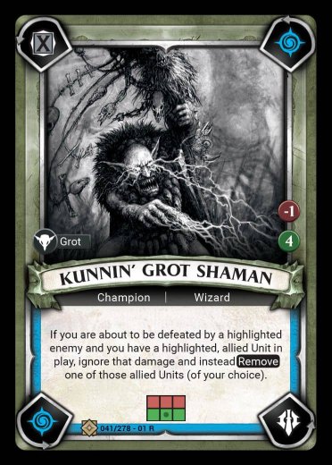 Kunnin Grot Shaman