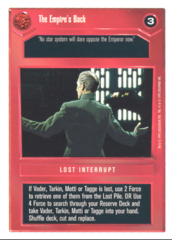 The Empire's Back [White Border]