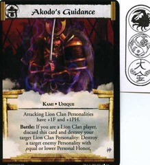 Akodo's Guidance