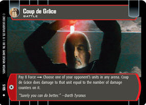 Coup de Grace - Foil