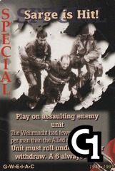 Sarge is Hit! (German)
