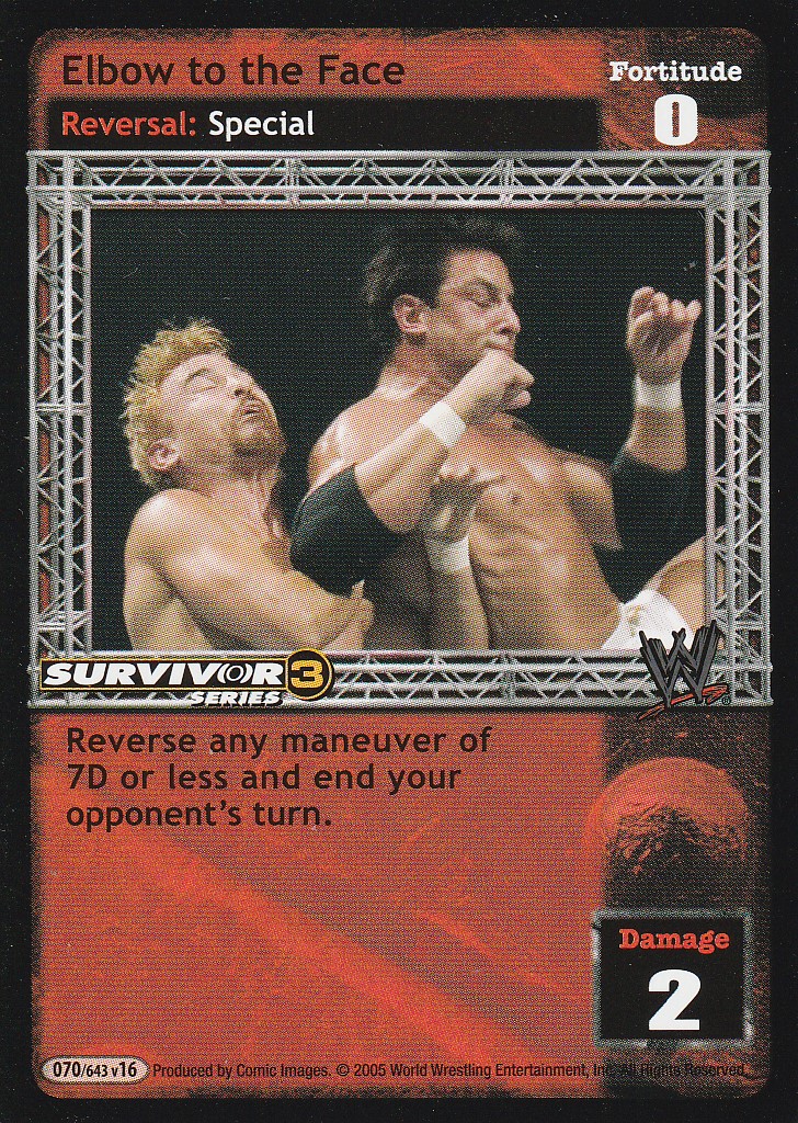 Elbow to the Face (SS3)