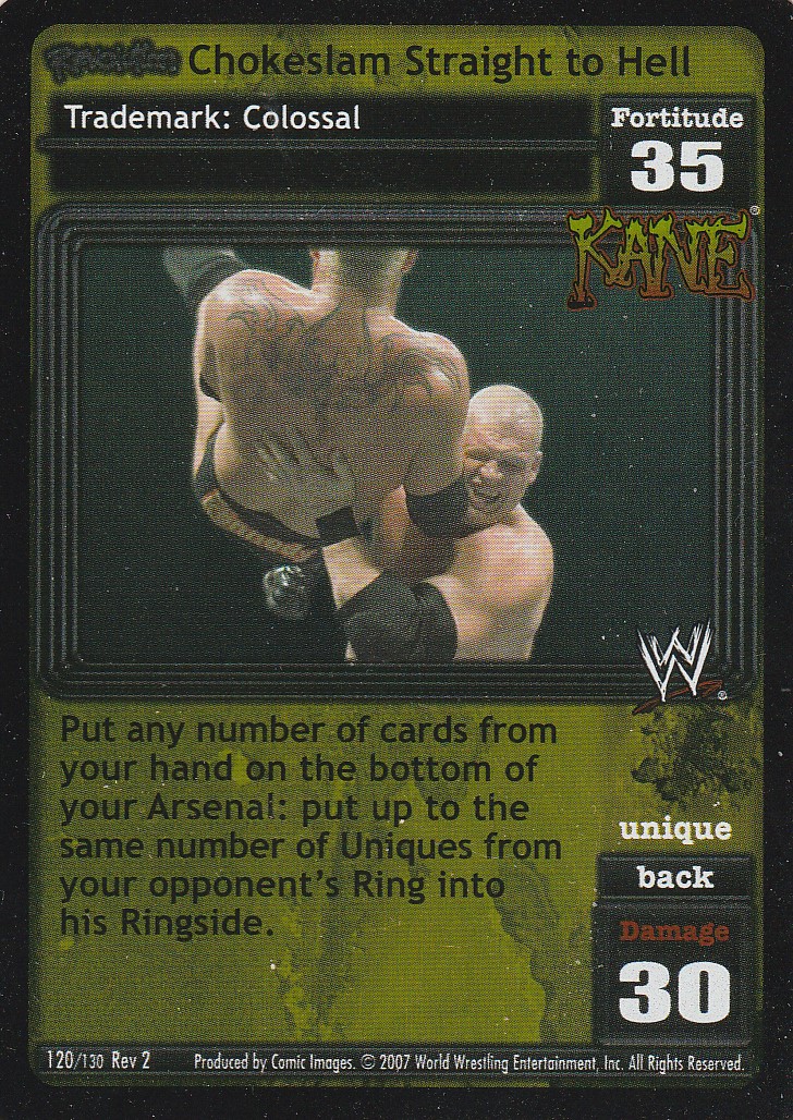 REVOLUTION Chokeslam Straight to Hell