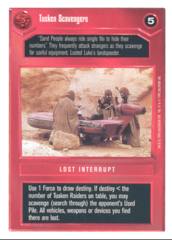 Tusken Scavengers [White Border]
