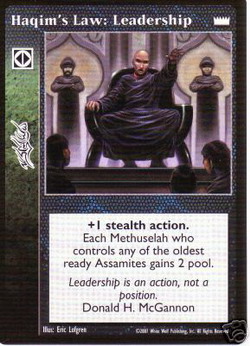 Haqims Law: Leadership