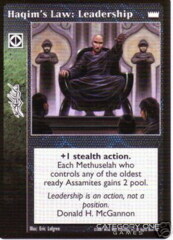 Haqim's Law: Leadership