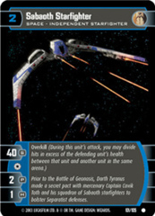 Sabaoth Starfighter