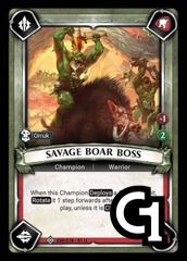 Savage Boar Boss