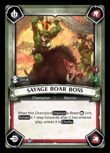 Savage Boar Boss