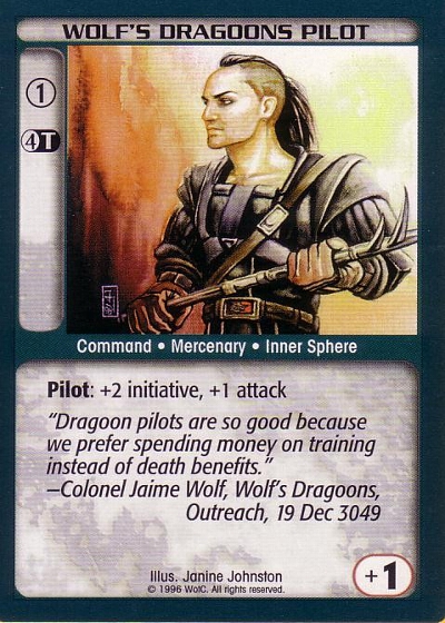 Wolfs Dragoons Pilot