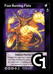 Four Burning Fists, Demon Martial Artist