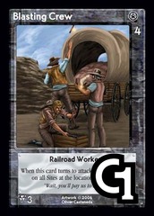 Blasting Crew, Railroad Workers