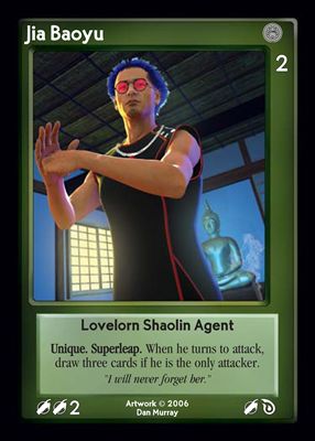 Jia Baoyu, Lovelorn Shaolin Agent